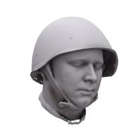 U.S.Army uniform World War II., ver II. 3D Scan Head